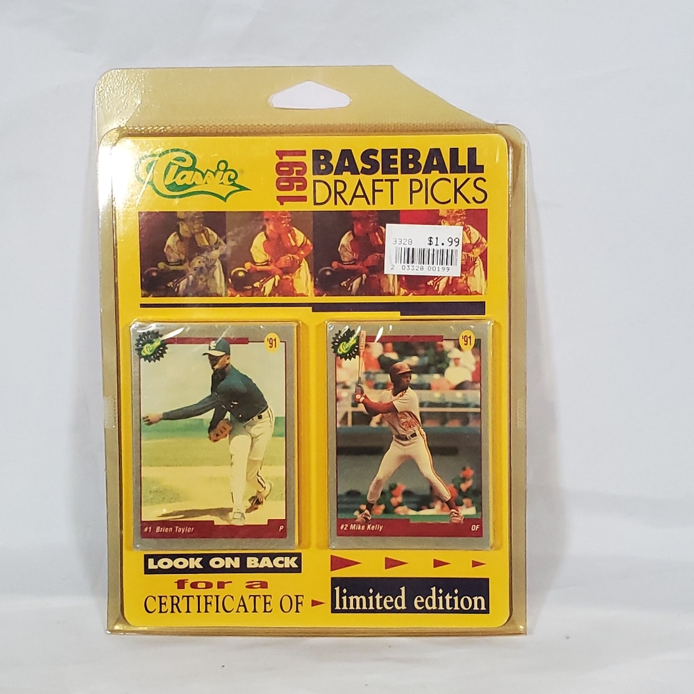1991 CLASSIC BASEBALL DRAFT PICKS FACTORY SEALED SET 394 LIMITED EDITION
